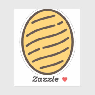 Süßigkeiten 5 aufkleber