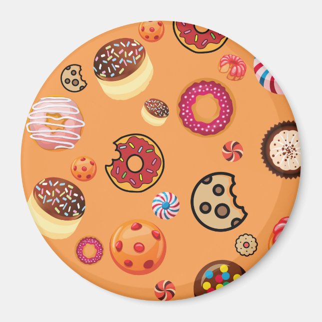 SÜSSIGKEITEN 6 MAGNET (Vorne)