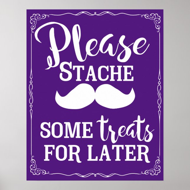 Süßigkeiten Bar Tafelschild Hochzeitskalkpappe Poster (Vorne)