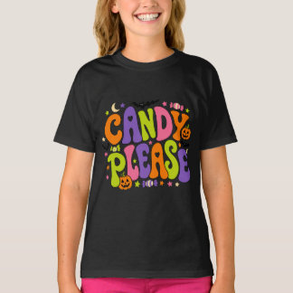 Süßigkeiten Bitte Süße Retro Kawaii Kinder T-Shirt