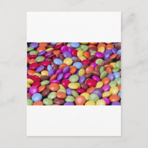 Süßigkeiten Candy Postkarte