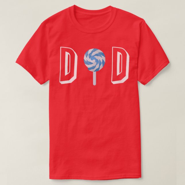 Süßigkeiten DadLustige Sommer Süßigkeiten  T-Shirt (Design vorne)