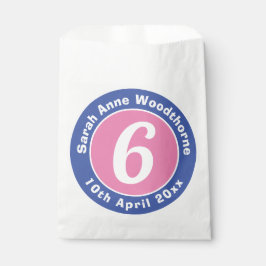 Süßigkeiten der Geburtstagspartei von Kindern Geschenktütchen