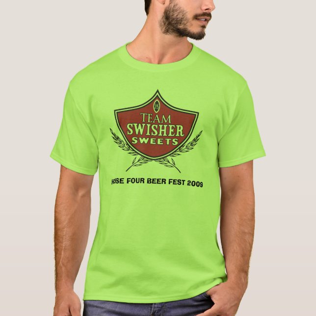 SÜSSIGKEITEN DES TEAM-SWISHER T-Shirt (Vorderseite)