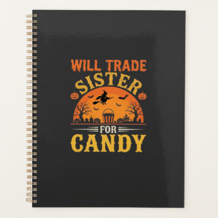 Süßigkeiten Halloween Schwester Handel Design_1 Planer