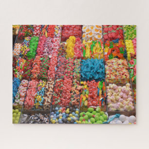 Süßigkeiten im Süßwarengeschäft Puzzle