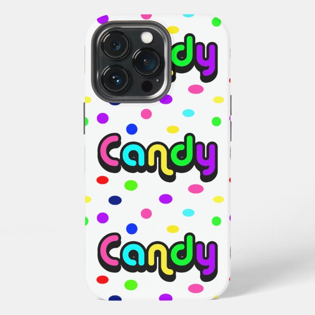 Süßigkeiten iPhone Hülle (Hinten)