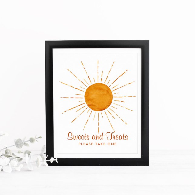 Süßigkeiten & Leckereien Aquarell Sunshine Baby Du Poster (Von Creator hochgeladen)