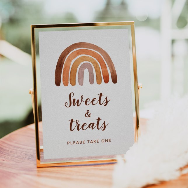 Süßigkeiten & Leckereien Wasserfarben Rainbow Kind Poster (Von Creator hochgeladen)