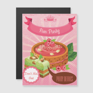 Süßigkeiten Magneteinladung