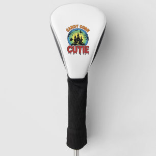 Süßigkeiten-Mais-Schatz Vintage-Halloween-Burg-Des Golf Headcover