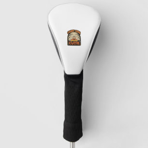 Süßigkeiten-Mais-Schatz Vintage-Halloween-Vektor-D Golf Headcover
