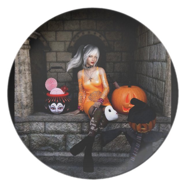 Süßigkeiten Melaminteller (Vorderseite)