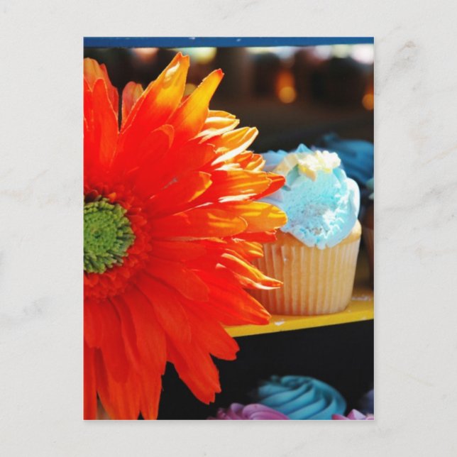 Süßigkeiten Postkarte (Vorderseite)