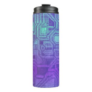 Süßigkeiten-Schaltkreise - Beerige Bläue : Elektro Thermosbecher