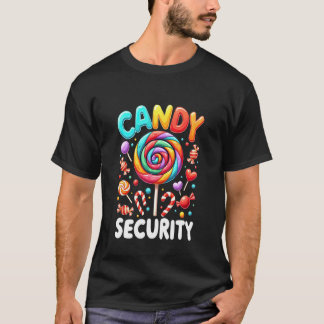 Süßigkeiten-Sicherheit Halloween-Leckereien-Schutz T-Shirt