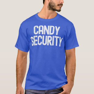 Süßigkeiten-Sicherheit Lustiges Halloween-Eltern-K T-Shirt