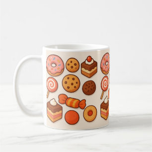 Süßigkeiten und Kekse Tasse