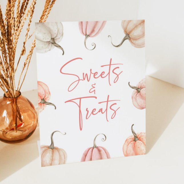 Süßigkeiten und Leckereien von Pink White Pumpkin  Sockelschild (Von Creator hochgeladen)