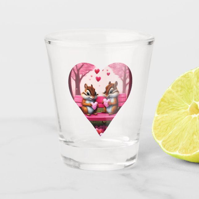 Süßigkeiten und Süßigkeiten Schnapsglas (Vorderseite)