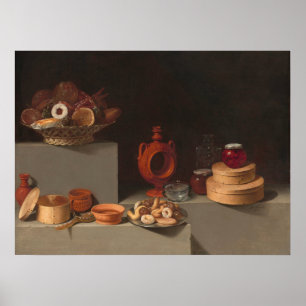 Süßigkeiten und Töpferei - Hamen y León Fine Art P Poster