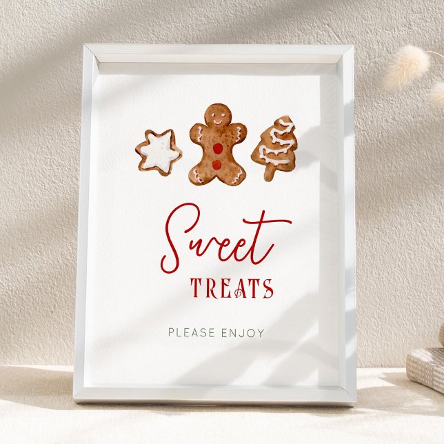 Süßigkeiten Weihnachtsfeier Schild (Von Creator hochgeladen)