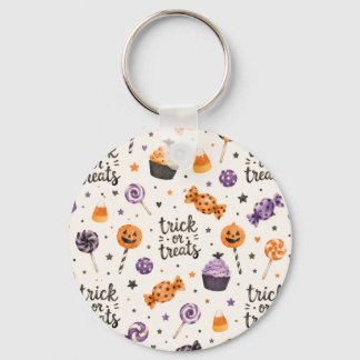 Süßigkeiten zum Trick or Treat Schlüsselanhänger