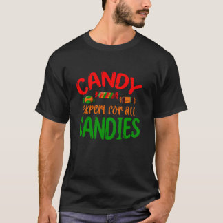 Süßigkeitenexperte für alle Süßigkeiten Zuckerstan T-Shirt