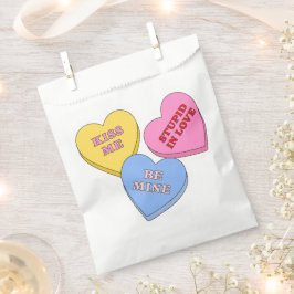 Süßigkeitenherzen Valentinstag Geschenktütchen