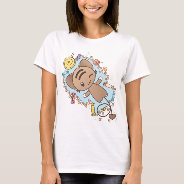 Süßigkeits-Engel Momocheet T-Shirt (Vorderseite)