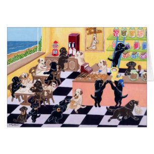 Süßigkeits-Geschäft Labradors