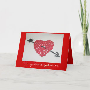 Süßigkeits-Herz-Valentinstag-Karte Feiertagskarte