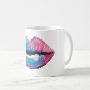 Süßigkeits-Lippen Kaffeetasse