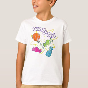 Süßigkeits-Mädchen-T-Shirt T-Shirt