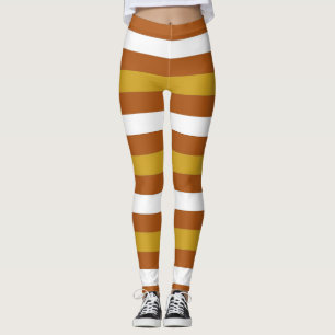 Süßigkeits-Mais-Streifen Leggings