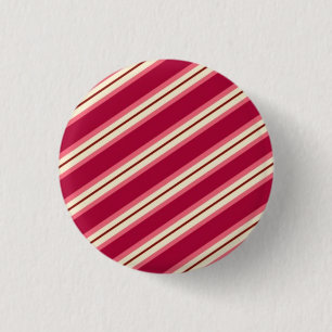 Süßigkeits-Streifen: Himbeere Button
