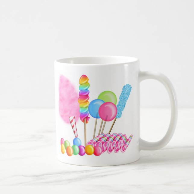 Süßigkeits-Zirkus Kaffeetasse (Rechts)