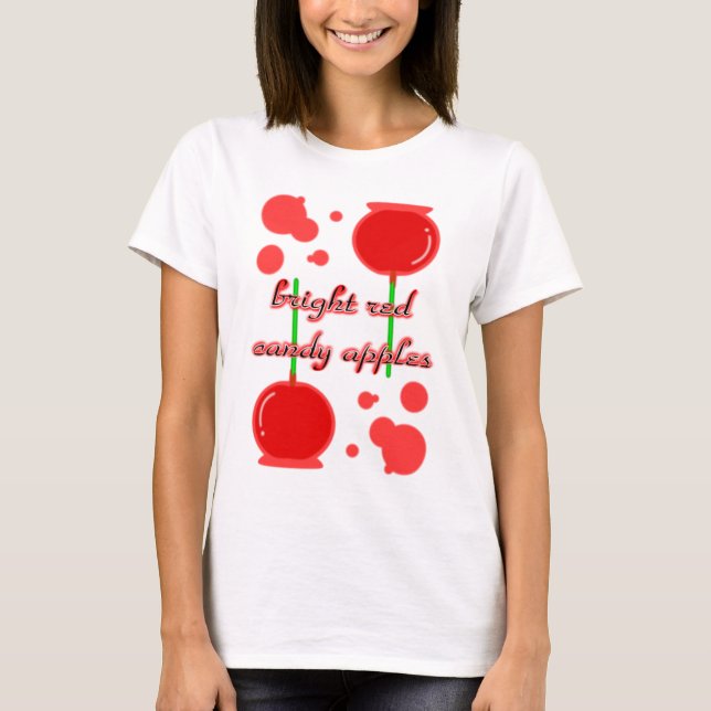 Süßigkeitsäpfel T-Shirt (Vorderseite)