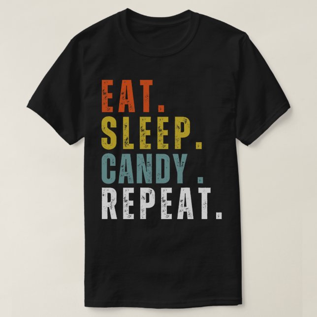 Süßigkeitsfresser T-Shirt (Design vorne)