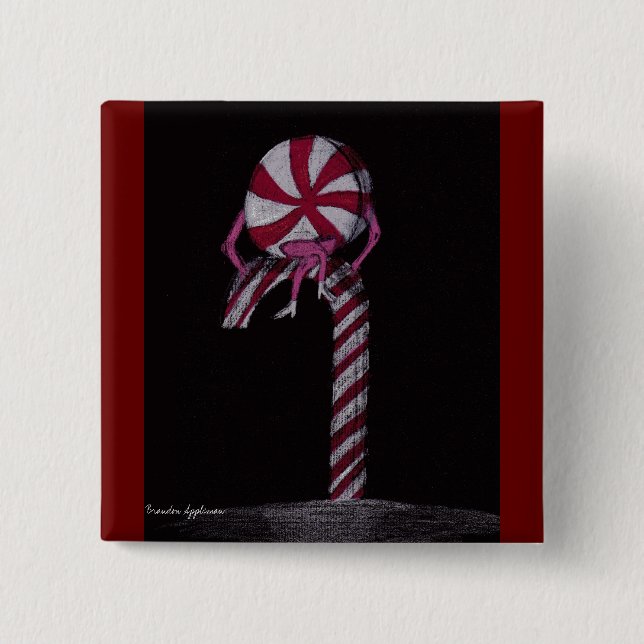 Süßigkeitsland Button (Vorderseite)