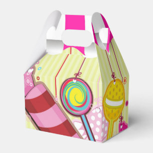 Süßigkeitsland Geburtstags-Gastgeschenkkasten Geschenkschachtel