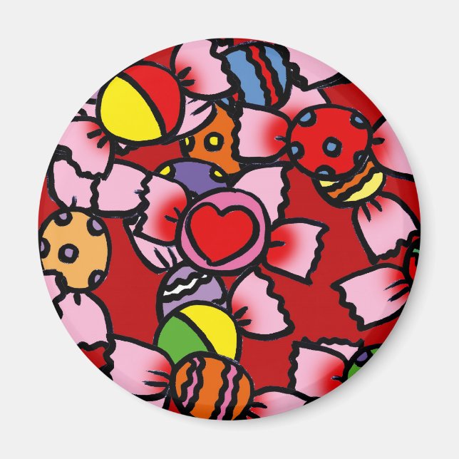 Süßigkeitsmagnet Magnet (Vorne)