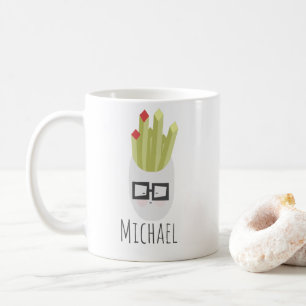 Süßkartoffel-Pommes frites Cartoon Kaffeetasse