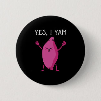 Süßkartoffel Yam Hochzeit Jubiläum passend Button
