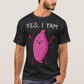 Süßkartoffel-Yam-Jubiläum passende Hochzeit T-Shirt