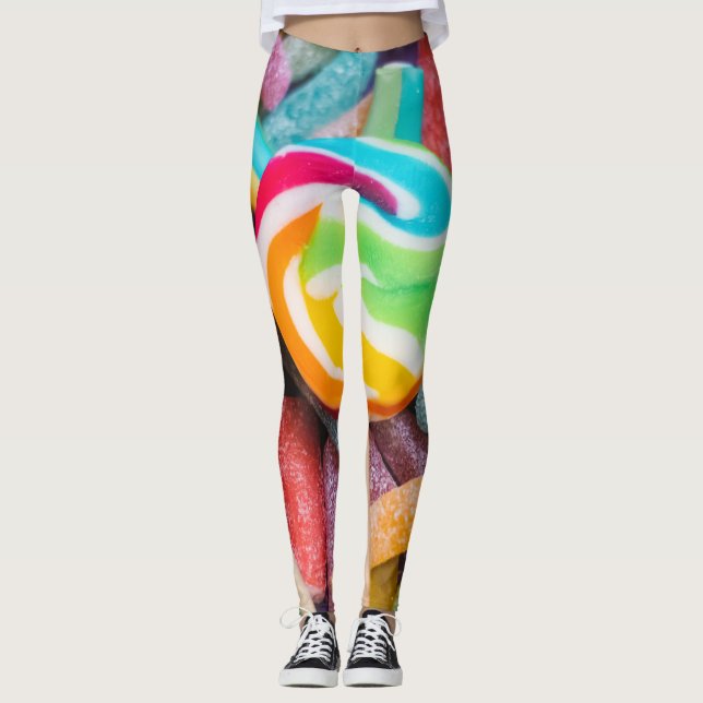 Süßkartoffeln Leggings (Vorderseite)