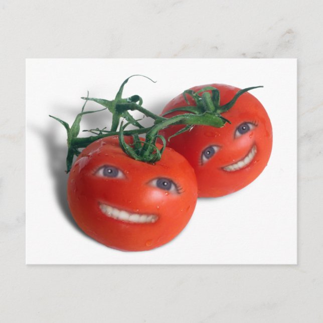Süßkartoffeln Postkarte (Vorderseite)
