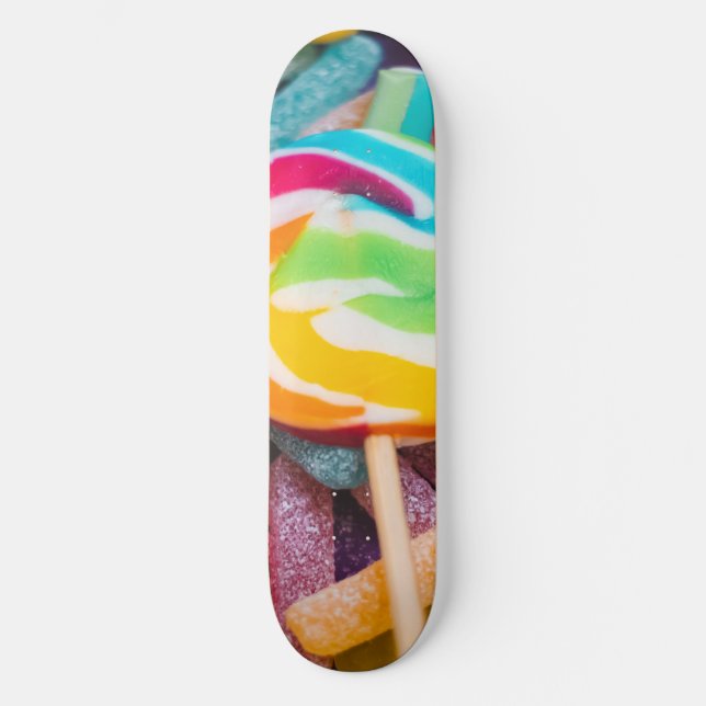 Süßkartoffeln Skateboard (Vorderseite)