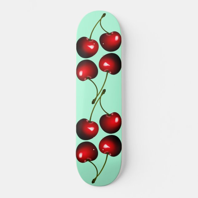 Süßkirschen - frisch skateboard (Vorderseite)