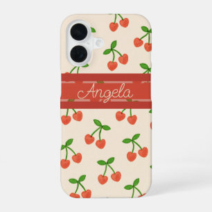 Süßkirschen iPhone 16 Hülle